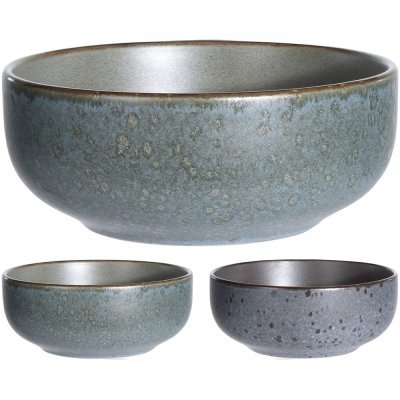 Салатник керамический серый...