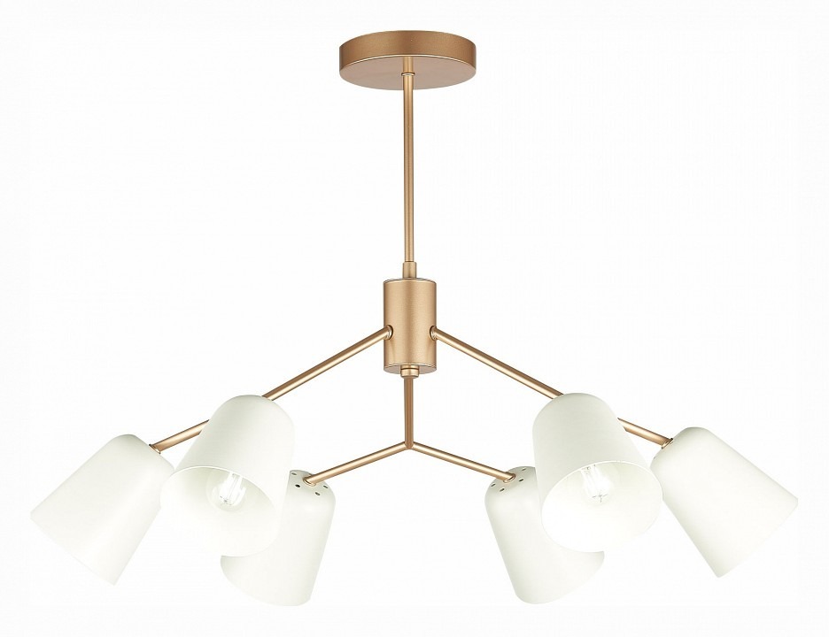 Фото Люстра на штанге EVOLUCE Mario SLE155902-06 EVO_SLE155902-06 - интернет-магазин МегаТерем в Москве