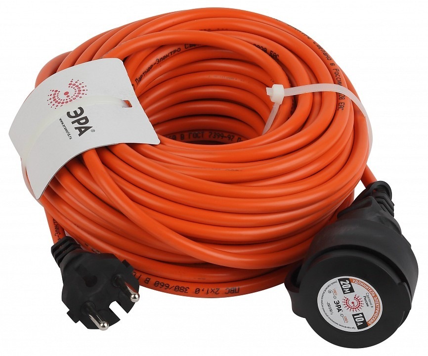 Фото Удлинитель Эра  UPx-1-2x1-20m ER_B0046806 - интернет-магазин МегаТерем в Москве
