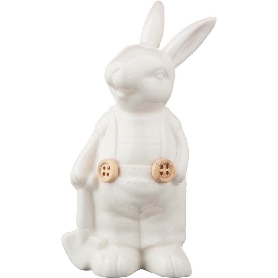 Фото Фигурка кролик 5*4*10 см. LEFARD (146-1560) - интернет-магазин МегаТерем в Москве