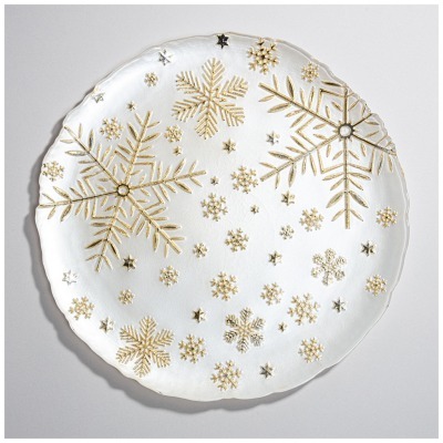 Блюдо "celebration gold" 33 см мал уп.-4шт мин.партия Lefard (338-112)