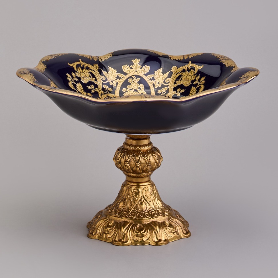 Фото Фруктовница на ножке 29*29*21 см Lefard (46-1378) - интернет-магазин МегаТерем в Москве