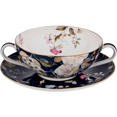 Бульонница с блюдцем lefard...