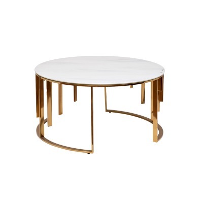 Стол журнальный мрам.стекло...