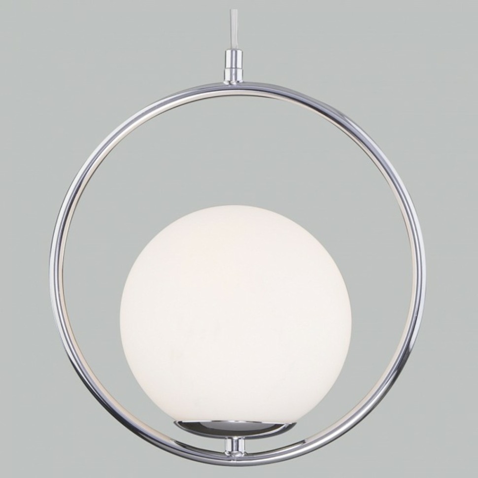Фото Подвесной светильник Eurosvet Ringo 50089/1 хром EV_a050245 - интернет-магазин МегаТерем в Москве