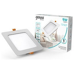 Фото Встраиваемый светильник Gauss  9031420209 GA_9031420209 - интернет-магазин МегаТерем в Москве