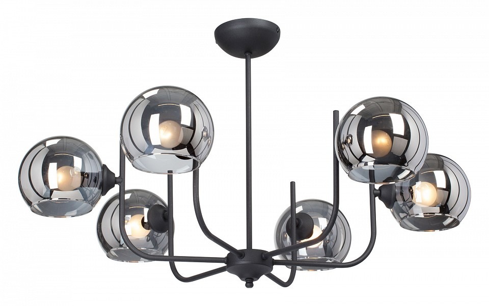 Фото Люстра на штанге Vitaluce V3949 V3949-1/6PL VI_V3949-1_6PL - интернет-магазин МегаТерем в Москве