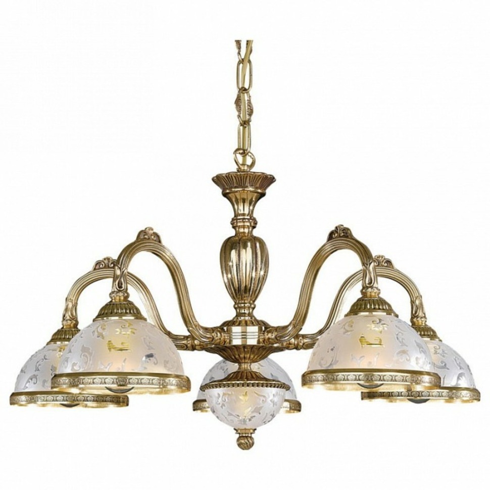 Фото Подвесная люстра Reccagni Angelo 6302 L 6302/5 RA_L_6302_5 - интернет-магазин МегаТерем в Москве