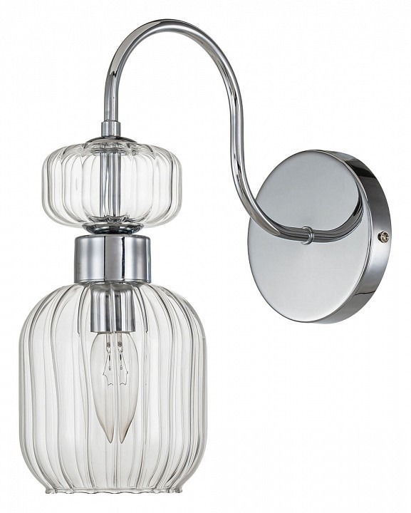 Фото Бра Escada Gloss 1141/1A Chrome/Clear ESC_1141_1A_Chrome_Clear - интернет-магазин МегаТерем в Москве