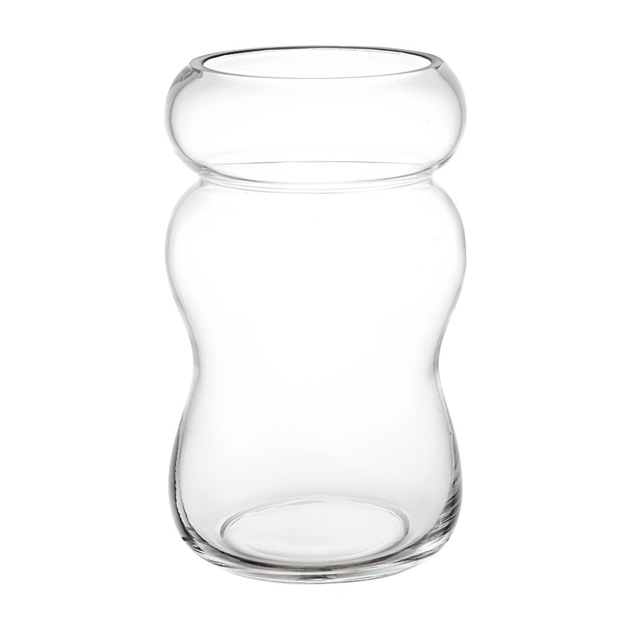 Фото Ваза swell, 22 см, прозрачная (77557) - интернет-магазин МегаТерем в Москве