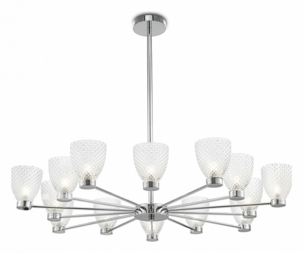 Фото Люстра на штанге Maytoni Ralar MOD068PL-14CH MY_MOD068PL-14CH - интернет-магазин МегаТерем в Москве