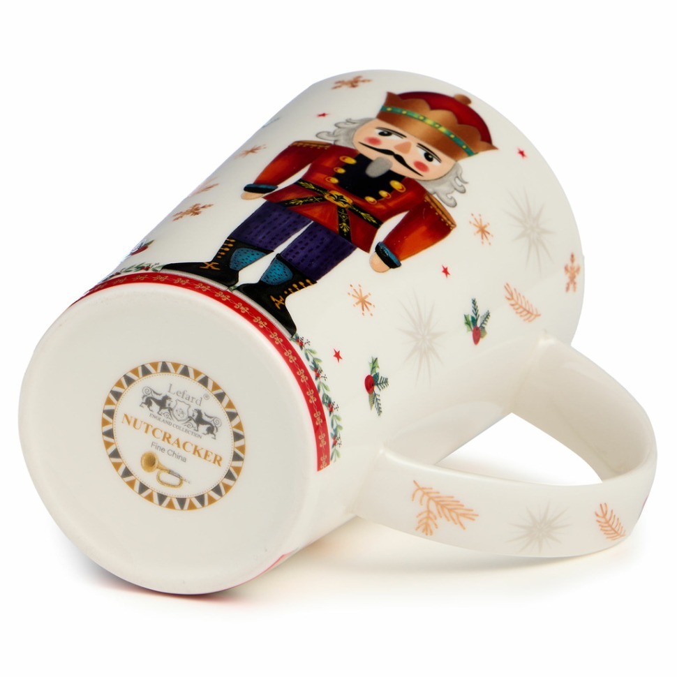 Фото Набор подарочный lefard щелкунчик (кружка 385 мл в комплекте с ёлочной игрушкой) (580-098)  - интернет-магазин МегаТерем в Москве