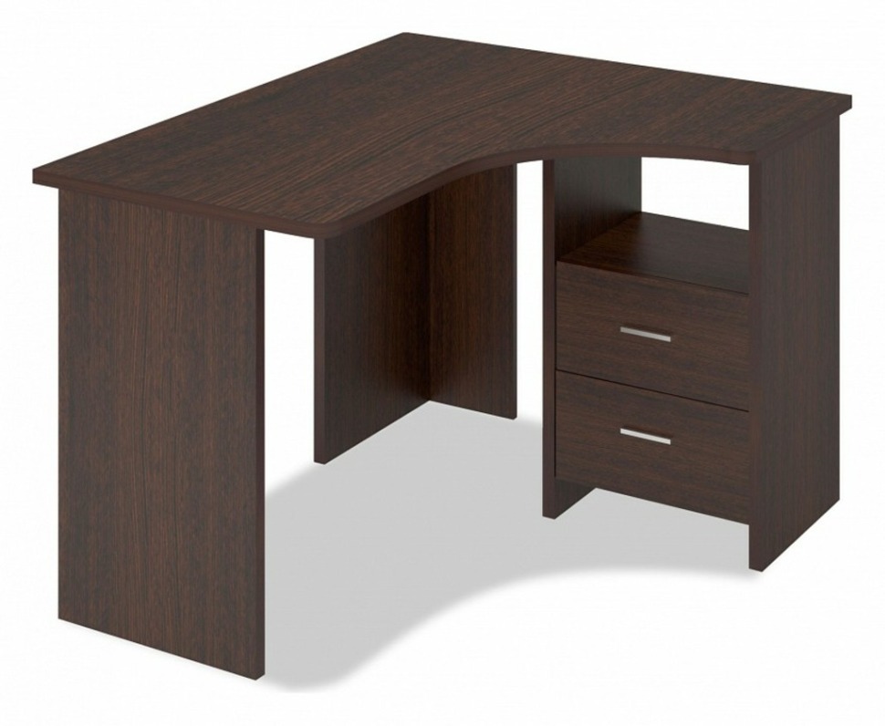 Фото Стол письменный Домино Лайт СКЛ-Угл 120 MER_SKL-Ugl120_V_PRAV - интернет-магазин МегаТерем в Москве