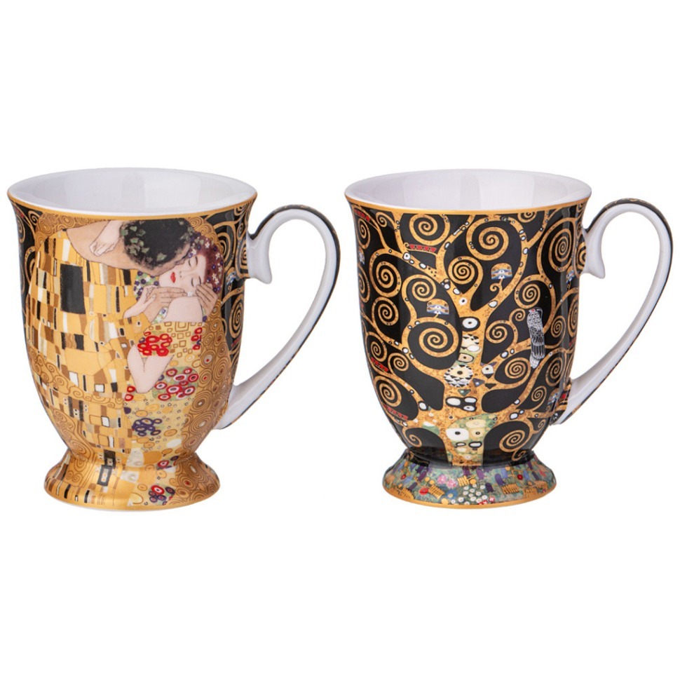 Фото Набор кружек lefard art collection (г. климт) 2 шт. 280 мл (104-1024)  - интернет-магазин МегаТерем в Москве