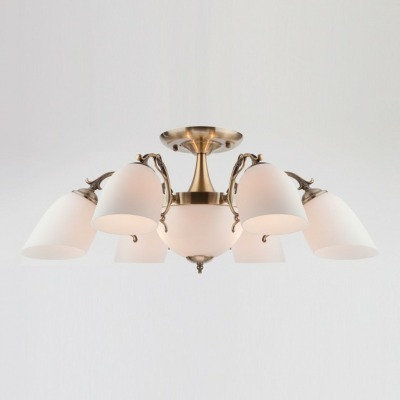 Потолочная люстра Eurosvet Ariele 22010/6+2 античная бронза EV_55432