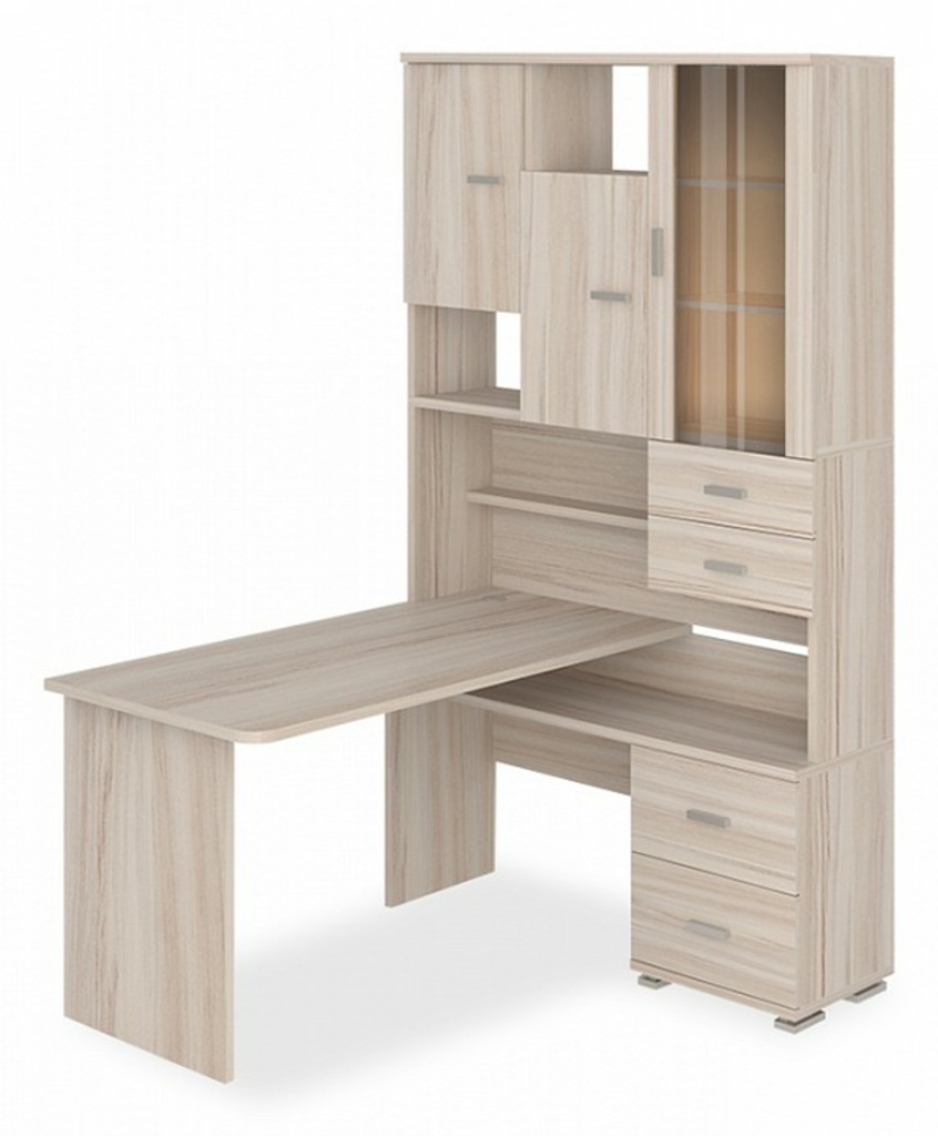 Фото Стол компьютерный Домино СР-620-140 MER_SR-620-140-K-PRAV - интернет-магазин МегаТерем в Москве