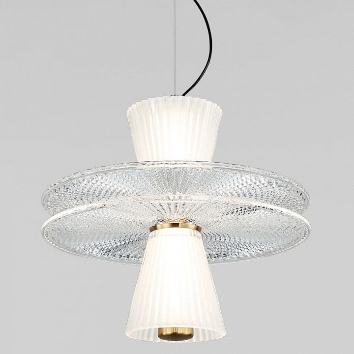 Фото Подвесной светильник Eurosvet Titania 40028/1 LED белый EV_a069190 - интернет-магазин МегаТерем в Москве