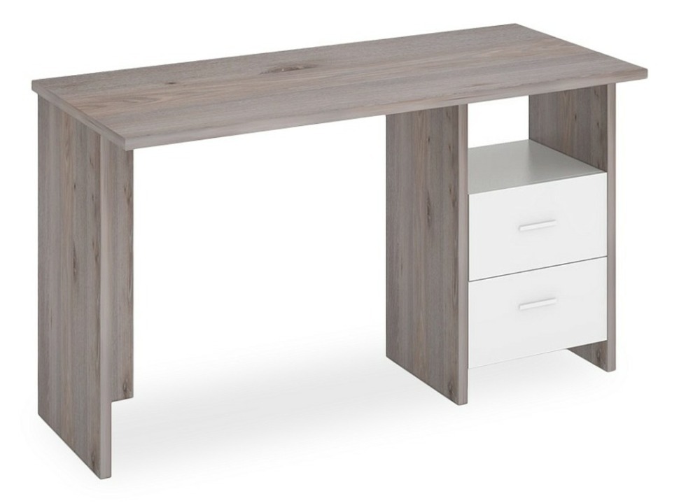 Фото Стол письменный Нельсон Lite СКЛ-Прям130 НБЕ MER_SKL-Pryam130_NBE - интернет-магазин МегаТерем в Москве