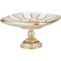 Ваза для фруктов на ножке 25*25*16 см Lefard (46-1362)