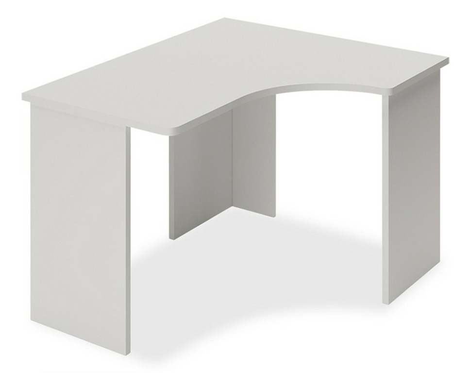 Фото Стол письменный Домино Lite СКЛ-Угл120 MER_SKL-Ugl120-bez-tumby-BE-PRAV - интернет-магазин МегаТерем в Москве