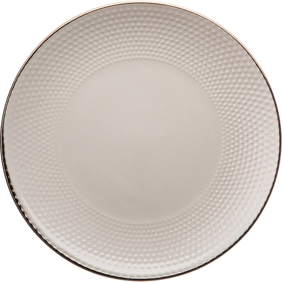 Фото Тарелка подстановочная 24 см коллекция ностальжи цвет:дымчатый Lefard (191-121) - интернет-магазин МегаТерем в Москве