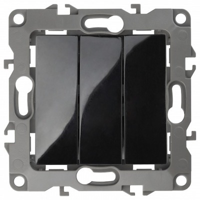 Выключатель трехклавишный б...