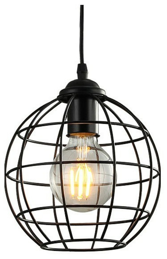 Фото Подвесной светильник Imex MD.1703 MD.1703-1-P BK IMX_MD.1703-1-P_BK - интернет-магазин МегаТерем в Москве