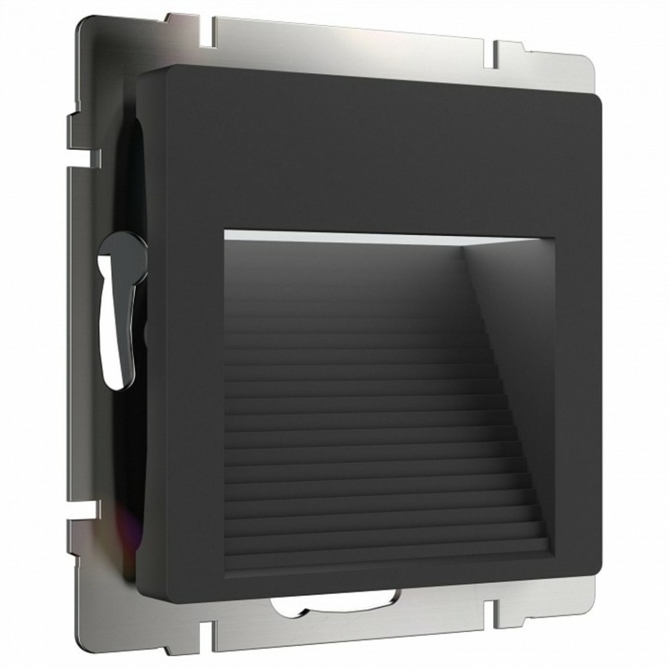 Фото Заглушка для поста с подсветкой, без рамки Werkel черный W1154208 WRK_a051605 - интернет-магазин МегаТерем в Москве