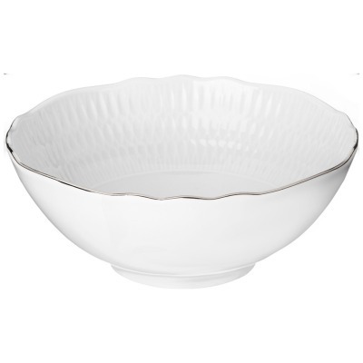 Салатник "софия отводка платина" 14*5,5 см мал.уп.=6 шт без упак. Cmielow (676-150)