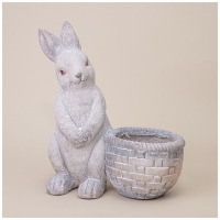 Кашпо декоративное "кролик" 19*16,3*32,2см Lefard (248-104)