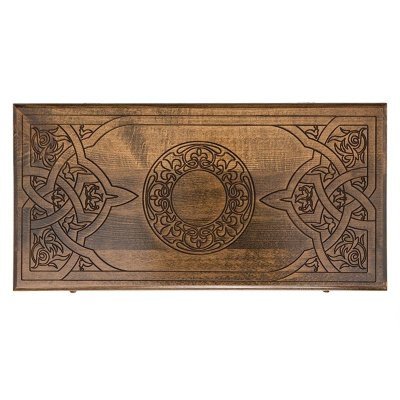 Нарды резные "Орнамент-3", Ustyan (28659)