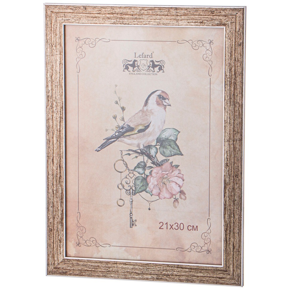 Фото Фоторамка 21х30 см цвет: темный с патиной Lefard (541-918) - интернет-магазин МегаТерем в Москве