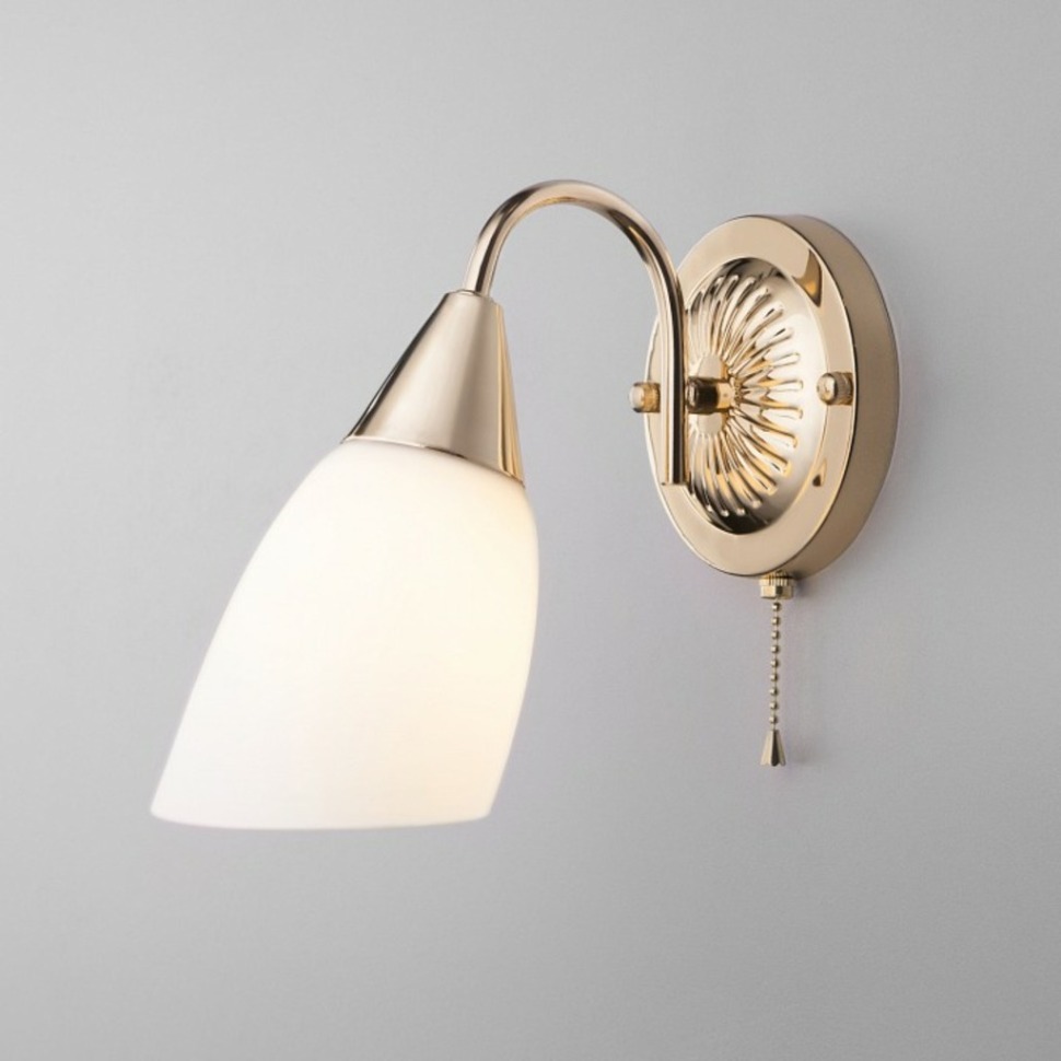 Фото Бра Eurosvet Ellene 30149/1 золото EV_a043901 - интернет-магазин МегаТерем в Москве