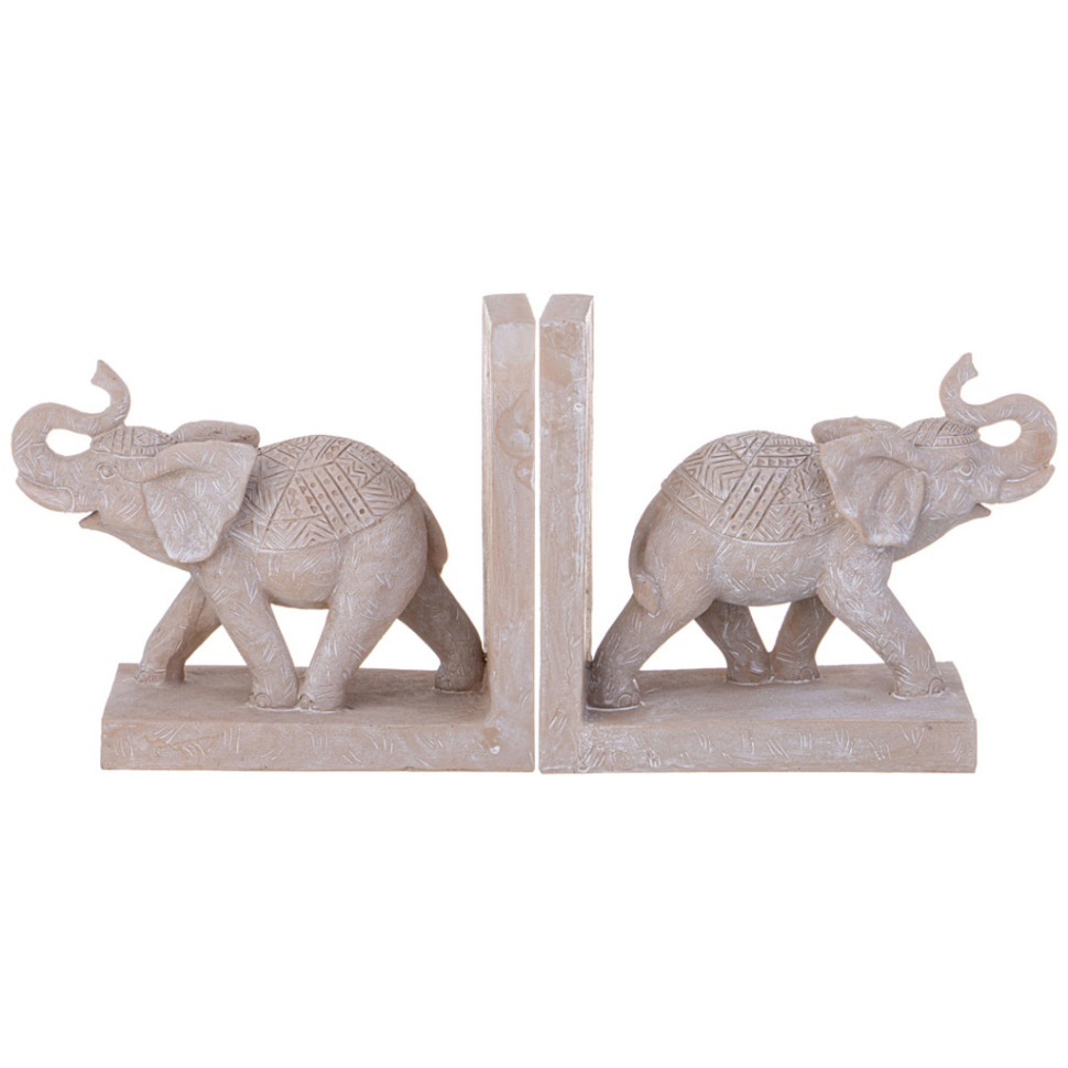 Фото Подставка для книг слон 35,5х9,5х15 см Lefard (162-1215) - интернет-магазин МегаТерем в Москве