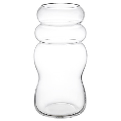 Ваза swell, 27 см, прозрачн...