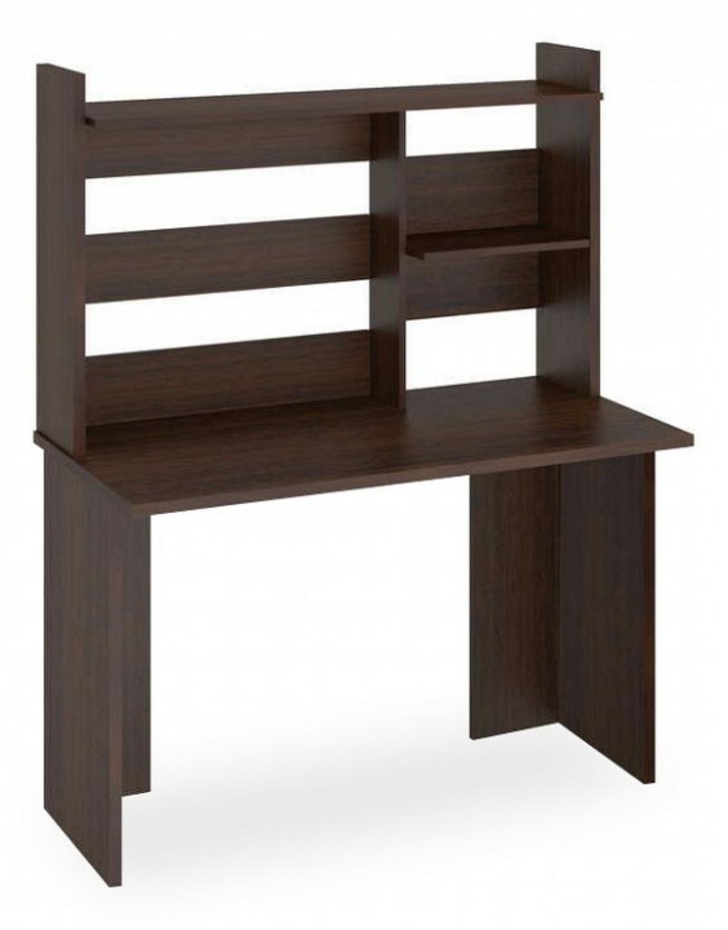 Фото Стол компьютерный Домино Lite СКЛ-Прям120(без тумбы)+НКЛ-120 MER_SKL-Pryam120_bez_tumby-NKL-120_V - интернет-магазин МегаТерем в Москве