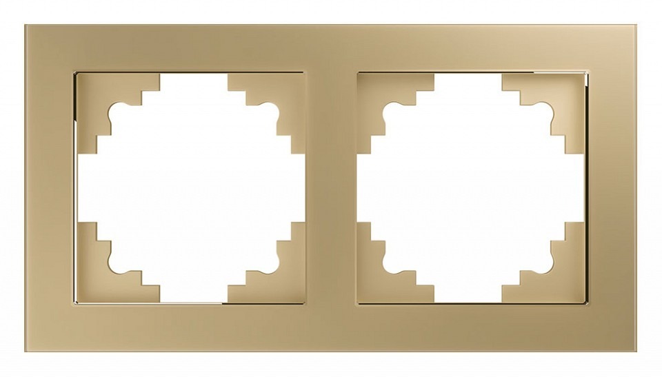 Фото Рамка на 2 поста Stekker Катрин 49034 FE_49034 - интернет-магазин МегаТерем в Москве