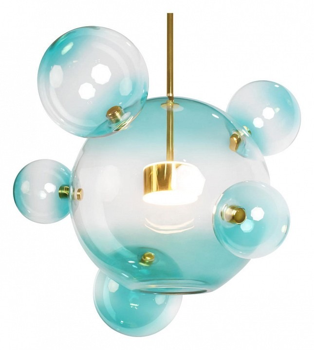 Фото Подвесной светильник Loft it Bolle 2027-P6 Blue LF_2027-P6_Blue - интернет-магазин МегаТерем в Москве