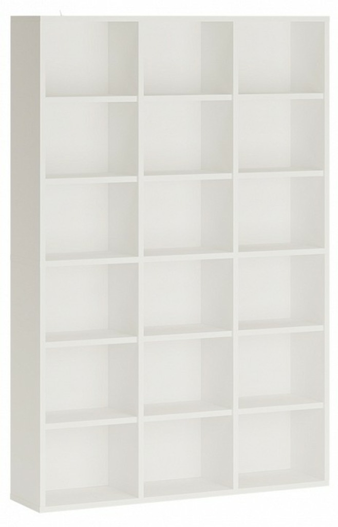 Фото Стеллаж Домино СУ(ш3в2) MER_SUsh3v2-BE-belyj - интернет-магазин МегаТерем в Москве