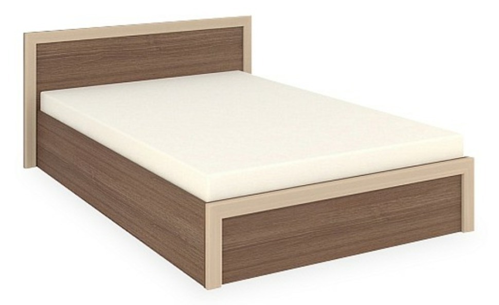 Фото Кровать полутораспальная Нобиле Кр-140 MER_Kr-140-SHKo - интернет-магазин МегаТерем в Москве