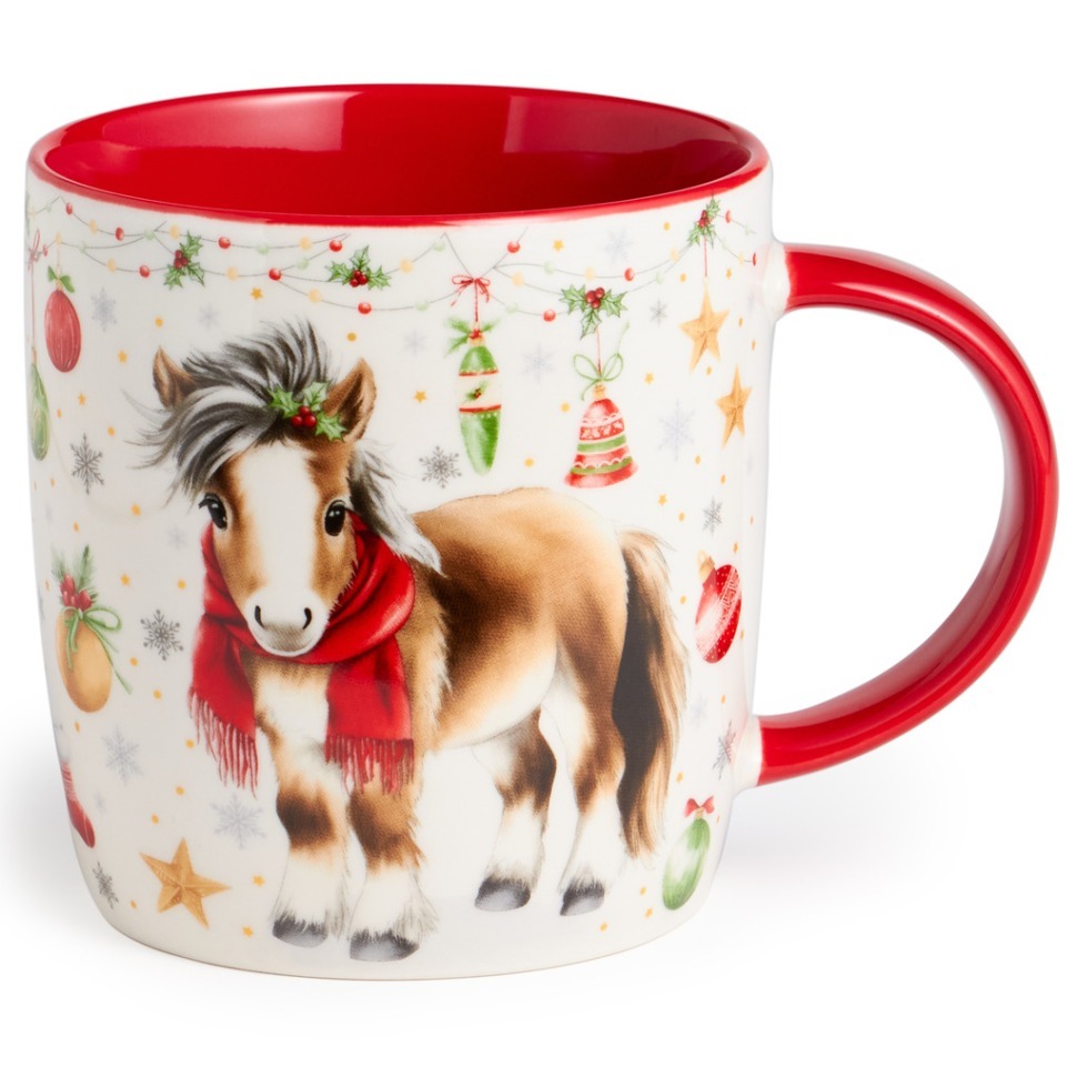 Фото Кружка lefard pony winter story 355 мл (580-105)  - интернет-магазин МегаТерем в Москве