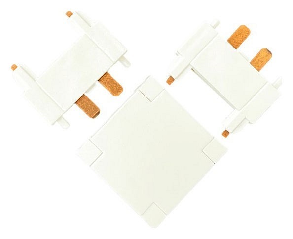 Фото Соединитель угловой L-образный для треков Wertmark WTH WTH.L5.00.L13 - интернет-магазин МегаТерем в Москве