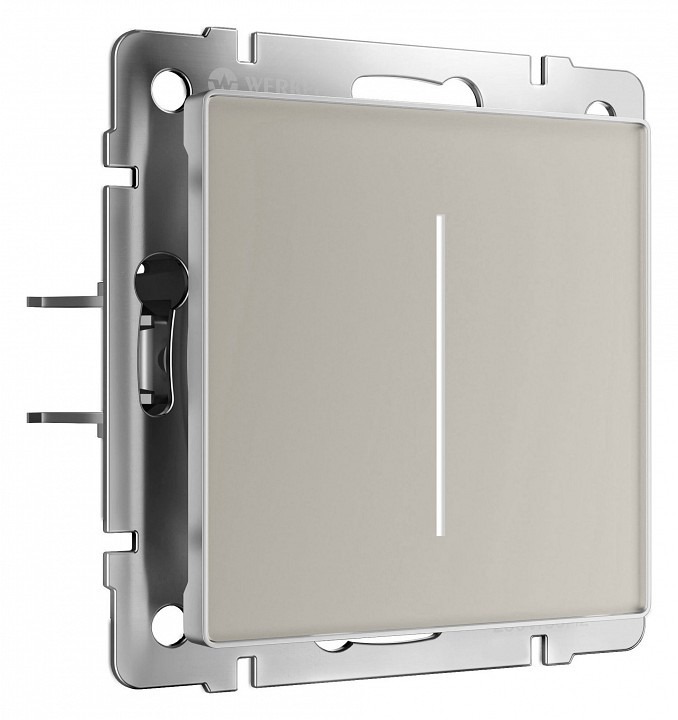 Фото Диммер с подсветкой без рамки Werkel дымчатый W3443141 WRK_a069766 - интернет-магазин МегаТерем в Москве