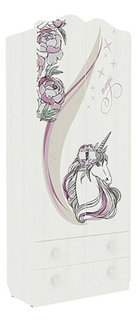 Фото Шкаф платяной Фэнтези MDF-01 MBS_MDF-01 - интернет-магазин МегаТерем в Москве