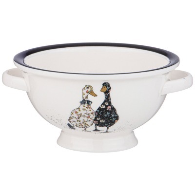 Салатник с ручками lefard "family farm"  300 мл 14*12*6,5 см (263-1281) 