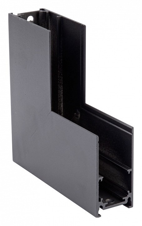 Фото Соединитель угловой L-образный для треков накладных Vitaluce VT0200026 VT0200026-01 VI_VT0200026-01 - интернет-магазин МегаТерем в Москве