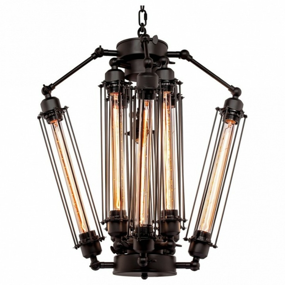 Фото Подвесная люстра Loft it Loft Industrial Cage LOFT1136 LF_LOFT1136 - интернет-магазин МегаТерем в Москве