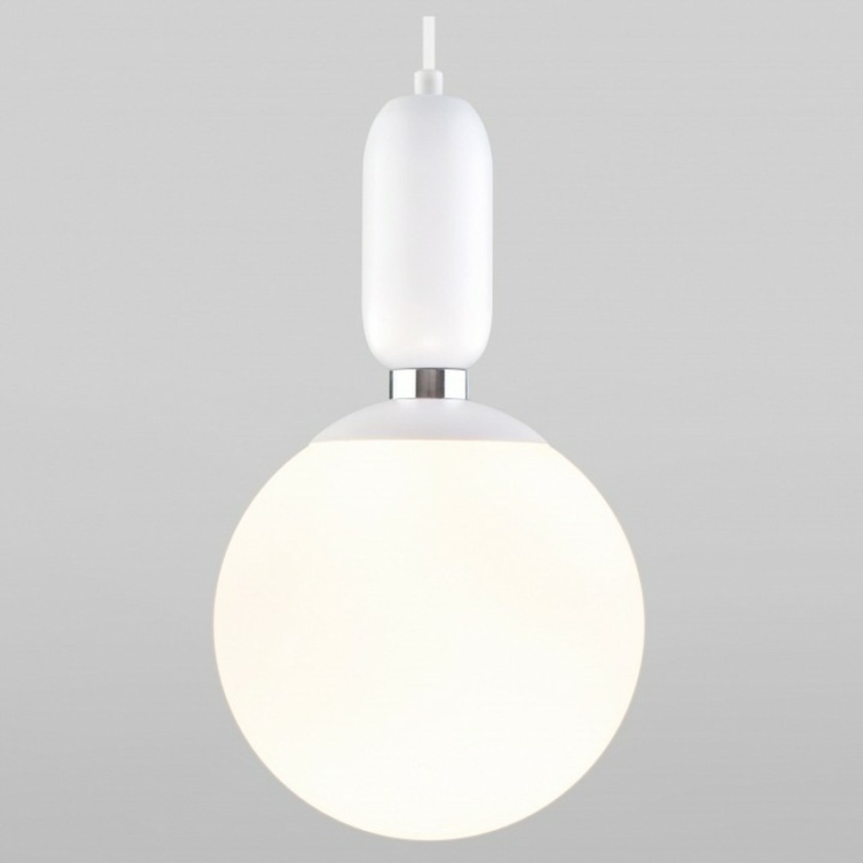 Фото Подвесной светильник Eurosvet Bubble 50197/1 белый EV_a050247 - интернет-магазин МегаТерем в Москве