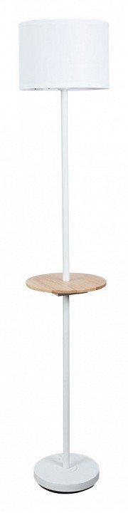 Фото Торшер с подсветкой Arte Lamp Combo A4056PN-1WH AR_A4056PN-1WH - интернет-магазин МегаТерем в Москве