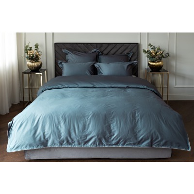 Пододеяльник сатин зеленый 145*210 (TT-00014162)